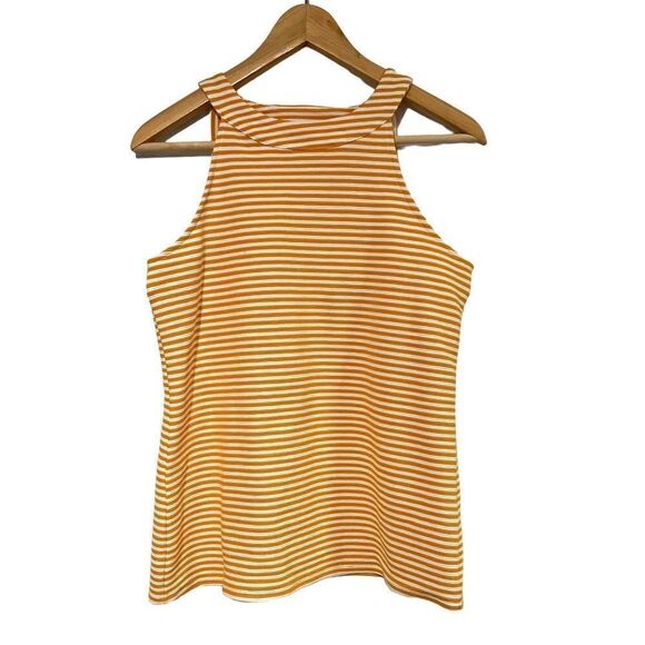 deletta isa striped tank top in yellow - size medium - Picture 7 of 12